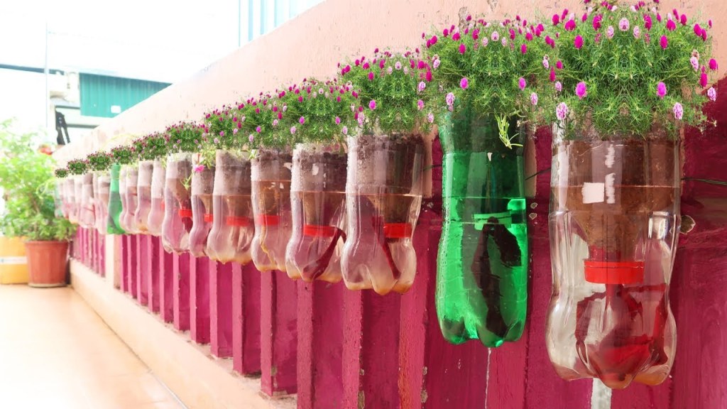 Picture of: How to build an urban garden using common household materials